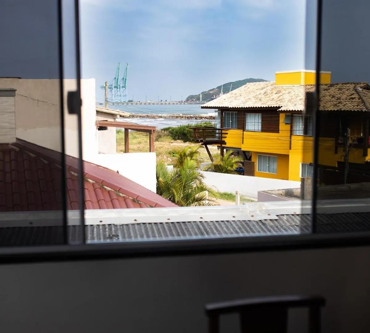 Casa Praia Vista Mar-Porto De Imbituba 30 M Beach アパート