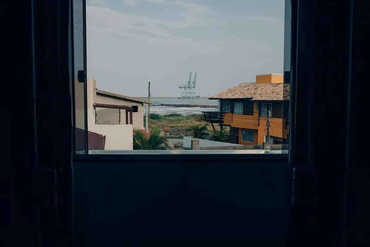 Casa Praia Vista Mar-Porto De Imbituba 30 M Beach ブラジル